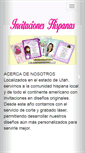 Mobile Screenshot of invitacioneshispanas.com